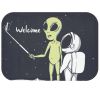 Alien Taking Selfie Bath Mat